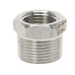 Temhyu Tonlayıcı Kalp Azaltıcı Burç 1/8" 1/4" 3/8" 1/2" BSP Erkek/Dişi Dişli SS304 Su Gaz Yağı İçin (Renk: DN40 ila DN15)