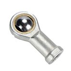 Temhyu U-Fitting montaj aks bacağı rulman iç dişli balık gözü mafsal iç piston kolu kafası küre başlık evrensel pnömatik silindir (Renk: Delik 6 mm)