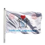 Temiz Okul 70x105 Çift Kat Flama