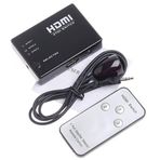 Temiz Pazar 3 Port HDMI Switch Çoklayıcı Çoğaltıcı Kumandalı