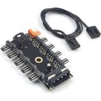 Temiz Pazar 4337 10 Port Fan Power Ide Switch Pwm Çoklayıcı