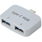 Temiz Pazar 4493 Type C To Usb 3.0 2 Port Hub 3.1 Çevirici Dönüştürücü Çoklayıcı Çoğaltıcı