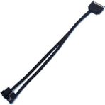 Temiz Pazar 4596 Sata Power To Fan Çevirici 2 Port Y Pin Pwm Çoklayıcı Splitter Fan Kablosu