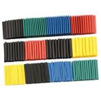 Temiz Pazar 530 Parça Heat Shrink Makaron Daralan Kablo Tamir Seti Siyah