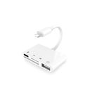 Temiz Pazar Apple Lightning To Usb Lightning Micro Sd Tf Kart Okuyucu Çevirici Dönüştürücü Adaptör