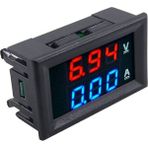 Temiz Pazar Dijital Dual Voltmetre Ampermetre Volt Akım Ölçer Dc 0-100V 10A