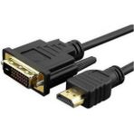 Temiz Pazar HDMI To DVI 10 Metre Çevirici Dönüştürücü Görüntü Kablosu