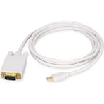 Temiz Pazar Mini Displayport To VGA Çevirici Dönüştürücü Adaptör Thunderbolt Kablosu 1.8m