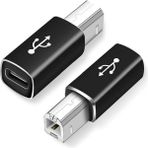 Temiz Pazar Type C To USB B Midi Klavye Yazıcı Printer Çevirici Dönüştürücü Adaptör