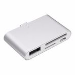 Temiz Pazar Type C USB 3.1 Kart Okuyucu Sd Microsd Tf Hub All In Çevirici Dönüştürücü Adaptör
