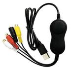 Temiz Pazar USB 2.0 Xbox Ps3 Vhs Hi8 Mini Dv Video Capture Ezcap Ekran Yakalama Kartı - Siyah