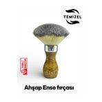 Temizel Berber Ense Fırçası Ahşap Sap