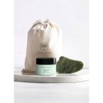 Temizleyici Balm ve Yeşim Gua Sha Masaj Taşı Seti