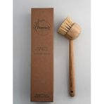 TEMMİZ BAMBU BULAŞIK FIRÇASI SİSAL LİFLİ - TEMMİZ BAMBOO DISH BRUSH WITH SISAL FIBER