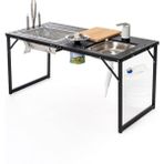 Temoutdoor Akıllı Kamp Masası ( Mangallı Kamp Mutfağı ) - XL - STANDART DONANIM