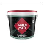Tempo E-Yıldırım Tempo Plastik 20KG - 10KG Tavan Boyası - Rulo - Örtü - Robot Fırça - Küllü Kahverengi - Turuncu