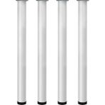 Tempo Masa Ayağı Beyaz Renk 71-74 Cm Ayarlı 4'Lü