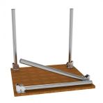 Tempo Masa Ayağı Katlanır Krom Metal 71 Cm 4 Adet