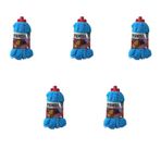 Temsan Wellsoft Yedek Havlu Mop / Islak Mop / Paspas Ucu Başlığı - 5 Adet