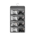 TEMUORG Asılı Denetleyici Tutucu Sınıf Kulaklığı Kulaklık Saklama Çantası Anahtarı Oyun Aksesuarları için Oyun Düzenleyici Elektronik Malzemeler X-box PS5 PS4 (8 Cep)
