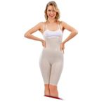 Ten Kadın Göğüsü Açık Uzun Paçalı Toparlayıcı Body Vücut Korse, S, LZ15006-19804IGP27191860