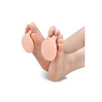 Ten Rengi 1 Çift Silikon Metatarsal Ayak Pedi Kadın Erkek Parmak Halkalı Ön Ayak Destek Koruma Pedi