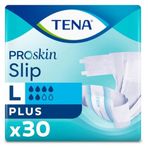 Tena 30 Adet PROskin Slip Plus 6 damla Large Büyük Boy Belbantlı Hasta Bezi