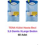 Tena Külot Hasta Bezi Normal 5,5 Damla Xlarge Beden 60 Adet