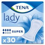 TENA Lady Super 5 Damla Mesane Pedi 180 Adet (6 Paket)