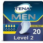 Tena Level 2 Orta Boy M Beden 4 Damla 20'li Erkek Mesane Pedi