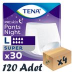 Tena Proskin Pants Night Large Büyük Beden 120 Adet Emici Külot