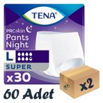 Tena Proskin Pants Night Large Büyük Beden 60 Adet Emici Külot