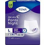Tena Proskin Pants Night Large Büyük Beden Gece Süper 10'lu Emici Külot