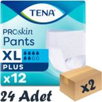 Tena Proskin Pants Plus Emici Külot, En Büyük Boy (Xl), 6 Damla, 12'li 2 Paket 24 Adet - L - XL