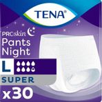 Tena Proskin Pants Süper Night Emici Külot L 30'lu Hasta Bezi