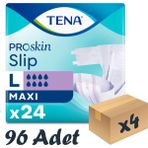 Tena Proskin Slip Maxi 8 Damla Büyük Boy Large 96 Adet Belbantlı Hasta Bezi