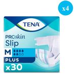 Tena Proskin Slip Plus Medium 4x30'lu Hasta Bezi