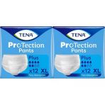 Tena ProTection Pants Plus Emici Külot Yetişkin Bezi XL - Ekstra Büyük - Extra Large 24 Adet