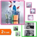 Tencere Kapağı Organizeri + Bölmeli Düzenleyici Sepet Caddy - Pratik Mutfak Ürünleri 3Kyh2e