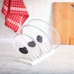 Tencere Kapak Düzenleyici Organizer - - 30 cm - Çok Renkli - 1 Adet - TEK EBAT