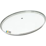 Tencere Sahan Tava Cam Kapağı Kapak 32 cm Tutma Tepesiz - Adet-Set