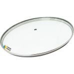 Tencere Sahan Tava Cam Kapağı Kapak 36 cm Tutma Tepesiz - Adet-Set