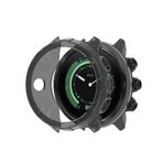 Tencloud Suunto 9 Baro Kılıfı ile Uyumlu Kılıflar, TPU Koruyucu Kılıflar Suunto 9 Baro/Spartan Spor Bilek Hr Baro Akıllı Saat için Koruyucu Kabuk Tampon (Siyah)