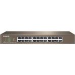 Tenda 10/100/1000 Mbps Yönetilemeyen 24 Portlu Masaüstü Rackmount Gigabit Switch
