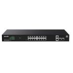 Tenda 16Port 250W Full Poe Teg2220p-16-250W Gıgabıt 2X Sfp Cloud Yönetilebilir Switch