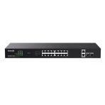 Tenda 16Port Poe 250W 2-Sfp 2-Uplink Gigabit Yönetilemez Switch Teg1120p-16-250W