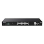 Tenda 16Port Poe 250W 2-Sfp Gigabit Cloud Yönetilebilir Switch Teg2220p-16-250W