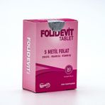 Tenda İlaç Folidevit Metil Folat Vitamin B6 D3 Zencefil 90 Tablet