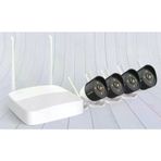 Tenda K4w-3tc 4 Kanal Nvr Kayıt Cihazı + 4 Adet Outdor Ip Wifi Bullet Kamera Set