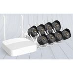 Tenda K8W-3TC 8 Kanal Nvr Kayıt Cihazı + 8 Adet Outdoor 3mp Ip Wifi Bullet Kamera Set - 1 Adet